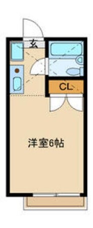 ビルデンス狛江Bの物件間取画像